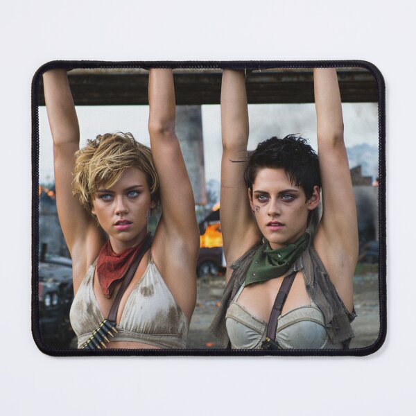 Item preview, Two captive fantasy post apocalyptic warrior women art photo designed and sold by Vintage Designs +.
