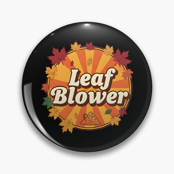 Item preview, Leaf Blower funny autumn pun fall leaves humor seasonal joke gardener gift designed and sold by ArtDesignTp.