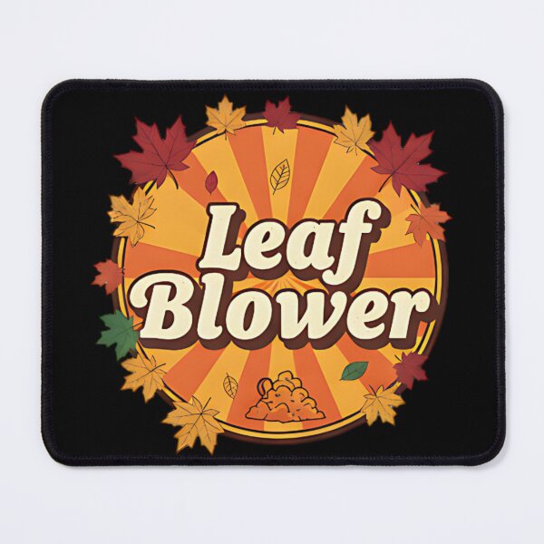 Item preview, Leaf Blower funny autumn pun fall leaves humor seasonal joke gardener gift designed and sold by ArtDesignTp.