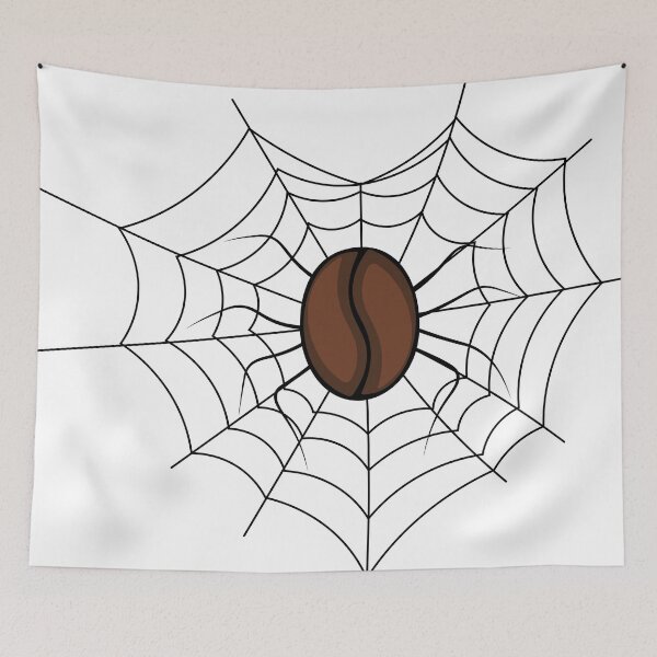 Item preview, Spider in a web designed and sold by lu-print-design.
