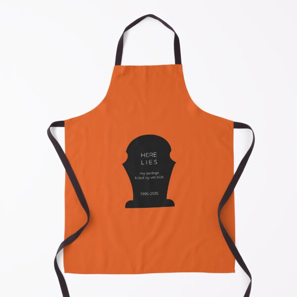 Item preview, Spooky Pet Owner Shirt – “Here Lies My Savings Killed by Vet Bills” designed and sold by atelier-biurni.