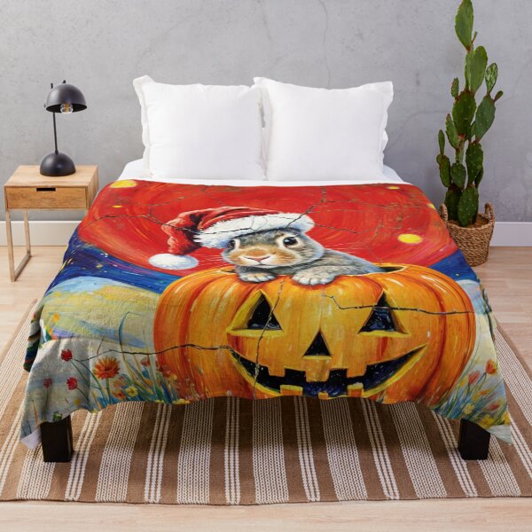 Item preview, Cute Bunny Living in a Pumpkin designed and sold by M-Y-A-R-T-.