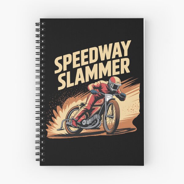 Item preview, Speedway Slammer Funny Gifts for Motorcycle and Racing Fans designed and sold by SkymarArt.