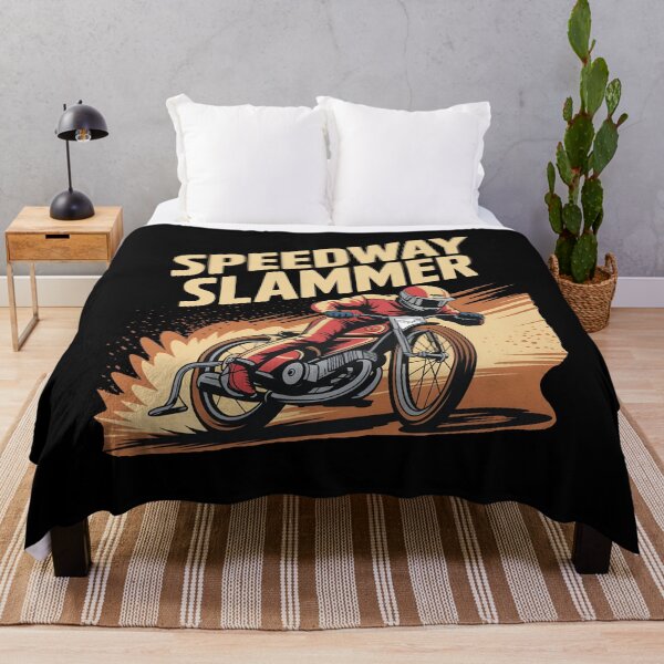 Item preview, Speedway Slammer Funny Gifts for Motorcycle and Racing Fans designed and sold by SkymarArt.