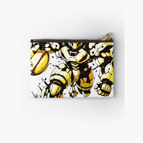 Item preview, Futuristic Yellow Mecha Robot Warrior | Sci-Fi Anime Mech | Cyberpunk Robot Armor Illustration designed and sold by Graphic Botique.