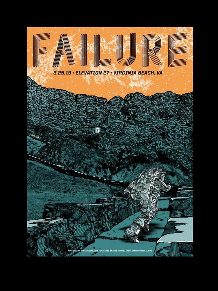 Thumbnail 7 of 7, Oversized T-Shirt, Failure Band designed and sold by BrodieBouges.