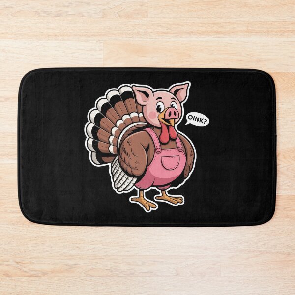 Item preview, Thanksgiving Turkey Disguised As Pig Funny Farm Animal Humor designed and sold by August4Laughs25.