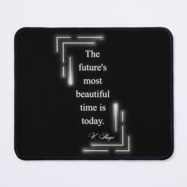 Item preview, V. Hugo, Unforgettable Quotes by Famous Writers, Literary Quotes, Inspirational Author Sayings, Classic Literature Gift Idea designed and sold by chipmuckdesignn.
