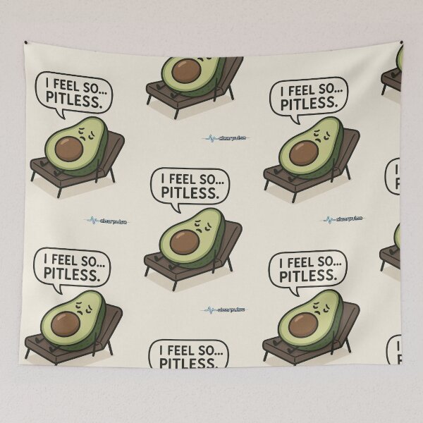 Item preview, Me siento tan descorazonado – Diseño divertido de aguacate designed and sold by ClearPulse.