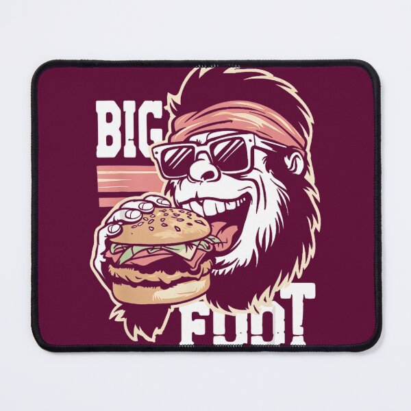 Item preview, Bigfoot Bites Big Burger By Merch, Limited Edition, Perfect Gift For You And Friends designed and sold by JosephHunter7.