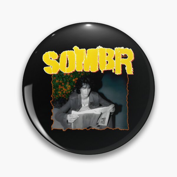 Item preview, SOMBR Newspaper Poster | Retro Indie Rock Grunge Music Artwork designed and sold by solonwmith6.