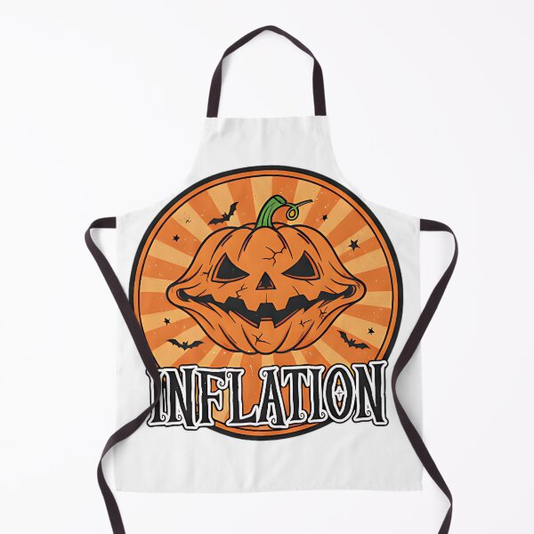 Item preview, Inflation spooky pumpkin halloween humor scary funny money parody fall art designed and sold by ArtDesignTp.