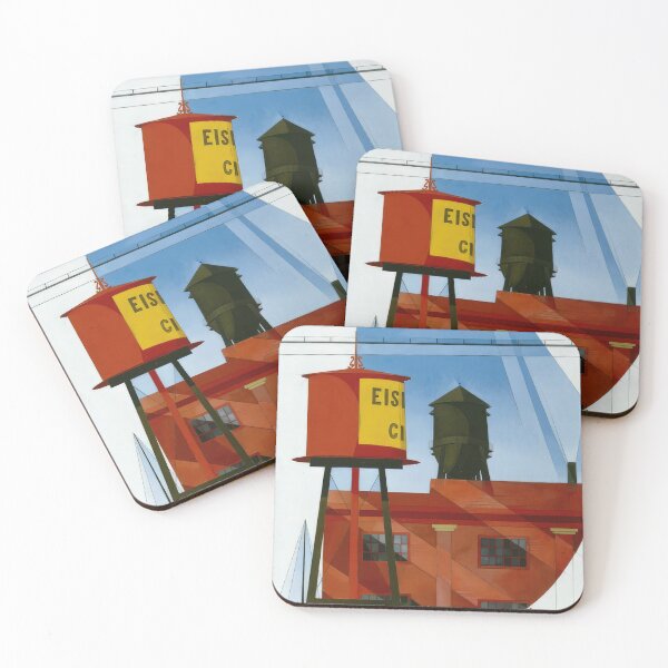 Item preview, Buildings Abstraction, Lancaster - 1931 - Charles Demuth designed and sold by Cordakidikarts.