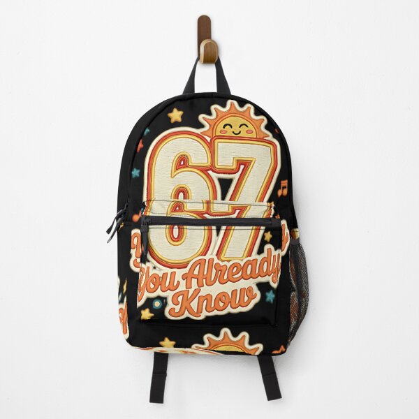 Item preview, 67 You Already Know funny retro humor number design birthday anniversary vibes designed and sold by ArtDesignTp.
