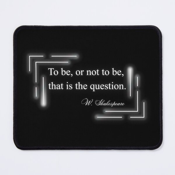 Item preview, W. Shakespeare, Unforgettable Quotes by Famous Writers, Literary Quotes, Inspirational Author Sayings, Classic Literature Gift Idea designed and sold by chipmuckdesignn.