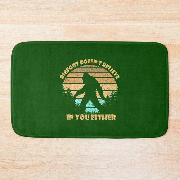 Artikelvorschau, Bigfoot glaubt auch nicht an dich, Retro Sasquatch von Merch, limitierte Auflage, perfektes Geschenk für Y entworfen und verkauft von JosephHunter7.