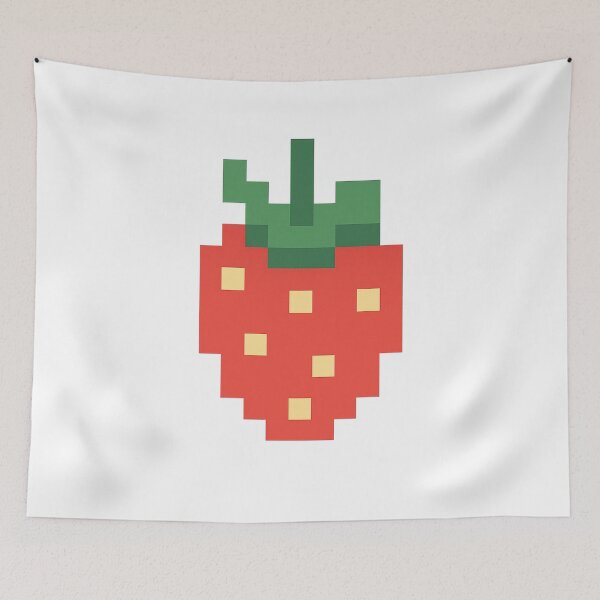 Item preview, Redbubble title, tags and a long description for this pixelart pink mushroom designed and sold by AddictiveDesign.