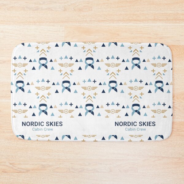 Item preview, Scandinavian Repeating Pattern – Airplane and Scarf designed and sold by FutureService.