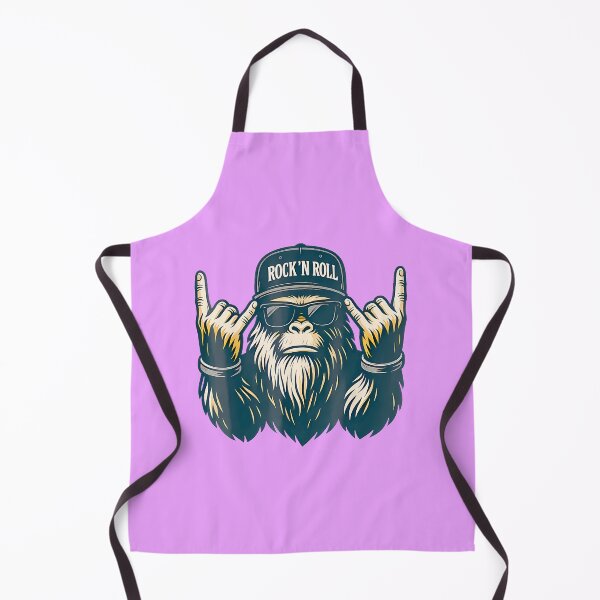 Item preview, Bigfoot Rock On Sasquatch Heavy Metal Vibes Men Women Kidspng By Merch, Limited Edition, Perfect Gi designed and sold by JosephHunter7.