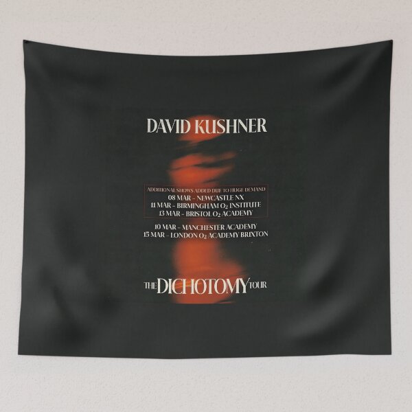 Item preview, David Kushner The Dichotomy Tour Poster | Dark Indie Music Artwork designed and sold by solonwmith6.