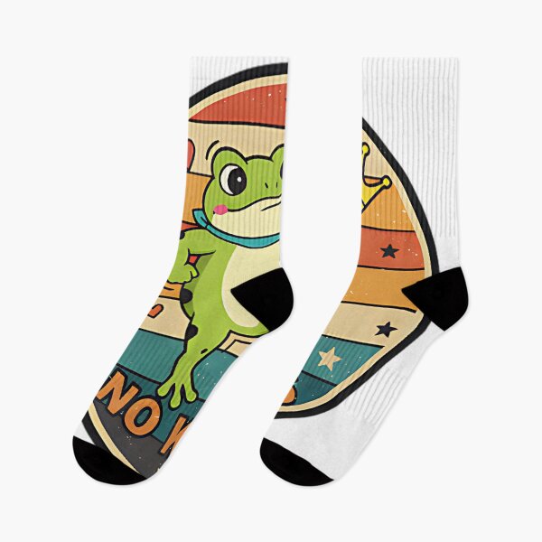 Item preview, No Kings retro frog funny quote empowerment humor vintage style art designed and sold by ArtDesignTp.