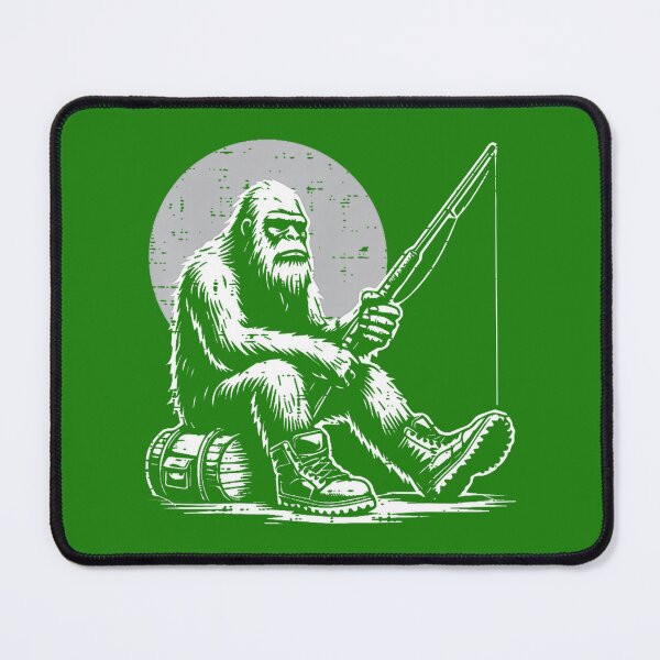 Item preview, Bigfoot Sasquatch Fishing Silhouette By Merch, Limited Edition, Perfect Gift For You And Friends designed and sold by HALEYBEVERLY.