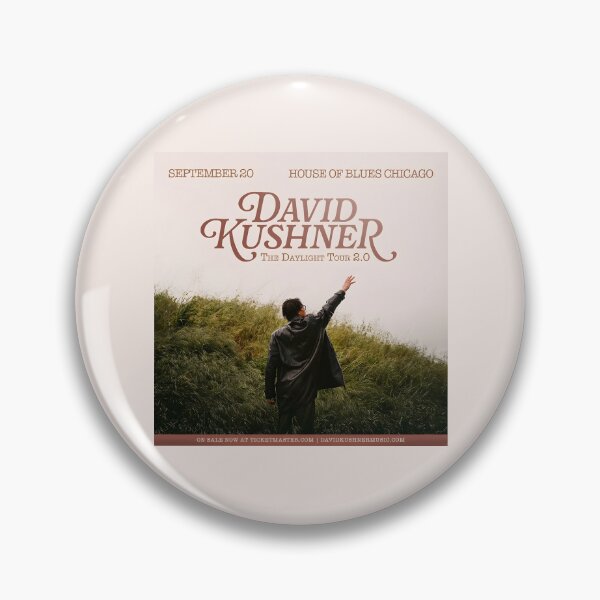Item preview, David Kushner The Daylight Tour 2.0 Poster | House of Blues Chicago Concert Artwork designed and sold by solonwmith6.