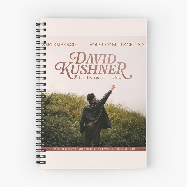 Item preview, David Kushner The Daylight Tour 2.0 Poster | House of Blues Chicago Concert Artwork designed and sold by solonwmith6.