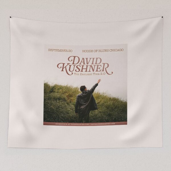 Item preview, David Kushner The Daylight Tour 2.0 Poster | House of Blues Chicago Concert Artwork designed and sold by solonwmith6.