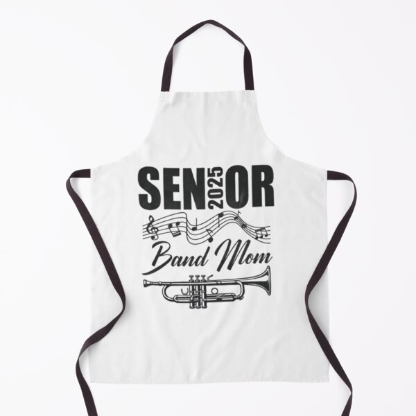 Item preview, Senior 2025 Band Mom Shirt – Marching Band Trumpet Gift designed and sold by MefferR.