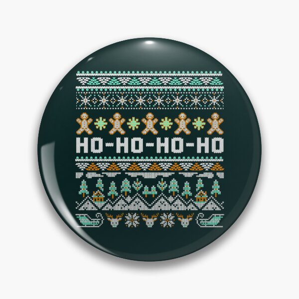 Artikelvorschau, Ho Ho Ho – Festliches Strickmuster für Weihnachtspullover entworfen und verkauft von Syrupulse.