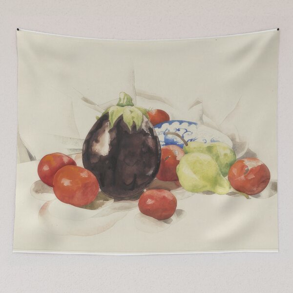 Item preview, Eggplant and Tomatoes - 1926 - Charles Demuth designed and sold by Cordakidikarts.