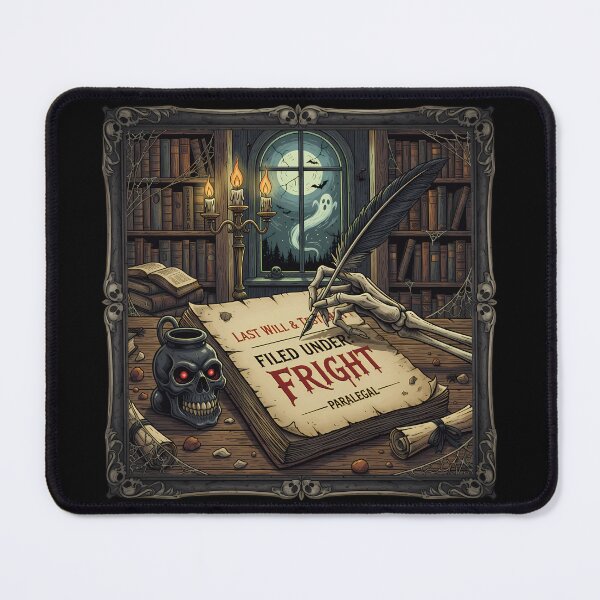 Item preview, Filed Under: Fright – Halloween Paralegal Edition (2) designed and sold by InkoraLab.