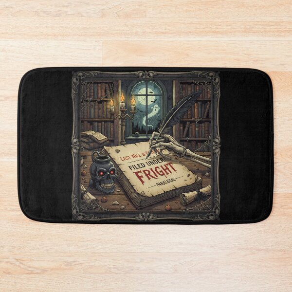 Item preview, Filed Under: Fright – Halloween Paralegal Edition (2) designed and sold by InkoraLab.