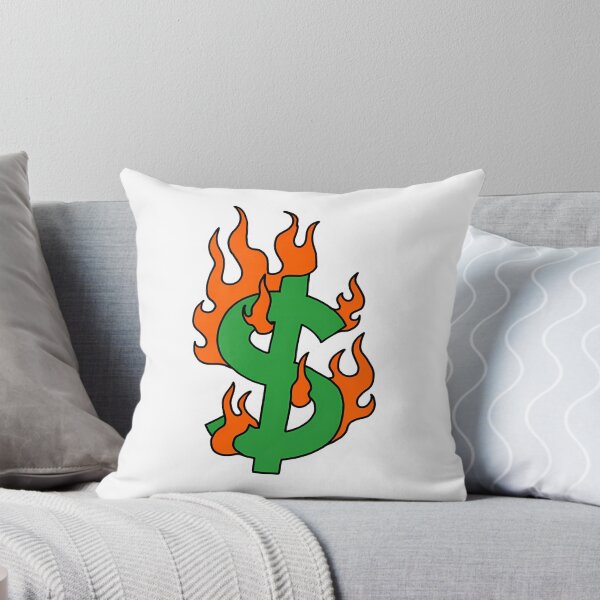 Item preview, Dollar Symbol On Burn designed and sold by WayTBeenkenArt.