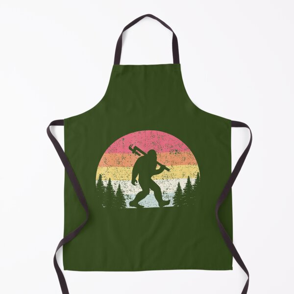 Item preview, Bigfoot Sasquatch Clothing By Am Unisexadult Retro Funny Bigfoot Plumber Pipe Wrenchpng By Merch, L designed and sold by HALEYBEVERLY.