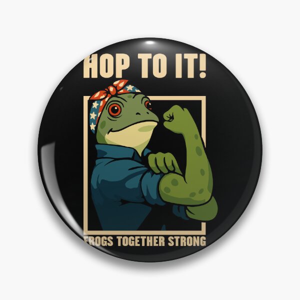Item preview, Portland Frog - Frogs Together Strong - HOP TO IT! designed and sold by Faissal Thomass.