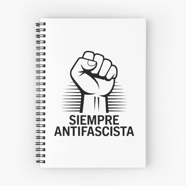 Item preview, Siempre Antifascista Minimal Line Art Tee – Resist Fascism Shirt designed and sold by WSPrintCrafter.