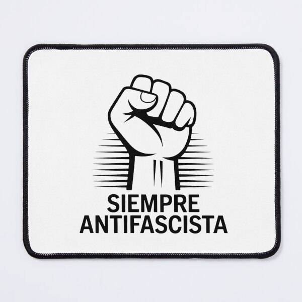 Item preview, Siempre Antifascista Minimal Line Art Tee – Resist Fascism Shirt designed and sold by WSPrintCrafter.