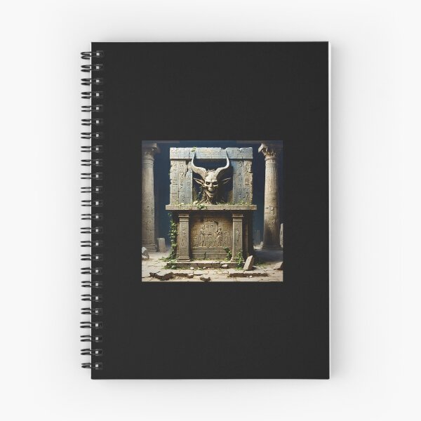 Item preview, Temple of Lilith – Ancient Ruins with Gothic Demon Sculpture designed and sold by osirisglobal.
