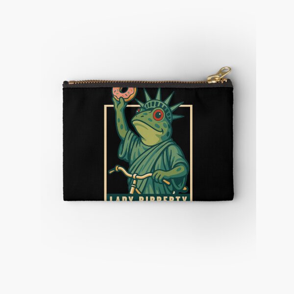 Item preview, Portland Frog Lady Ribberty says FROGS TOGETHER STRONG! designed and sold by Faissal Thomass.