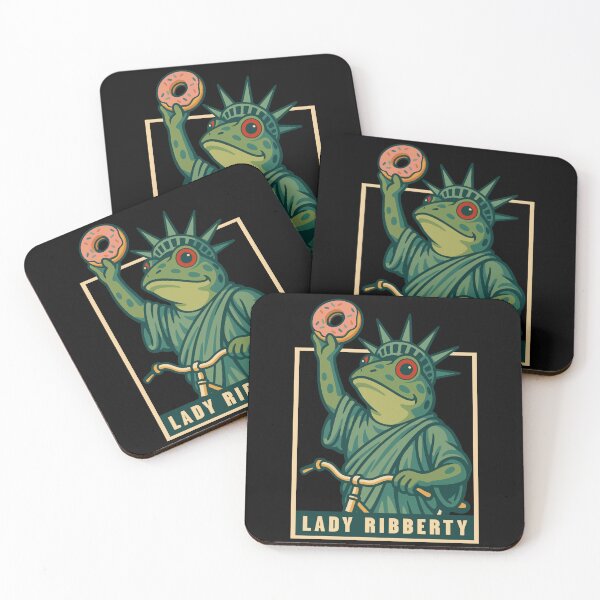 Item preview, Portland Frog Lady Ribberty says FROGS TOGETHER STRONG! designed and sold by Faissal Thomass.