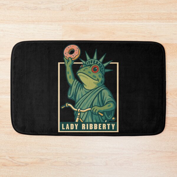 Item preview, Portland Frog Lady Ribberty says FROGS TOGETHER STRONG! designed and sold by Faissal Thomass.