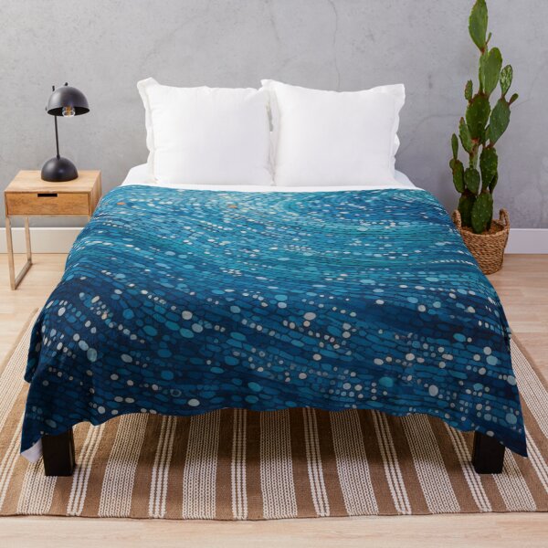 Item preview, Aboriginal Inspired Dot Art - Cold Waves designed and sold by GrinGalore.