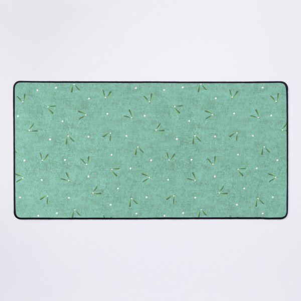 Item preview, Cute Scattered Mistletoe Springs & Berries on Teal Green Background designed and sold by piptompatternco.