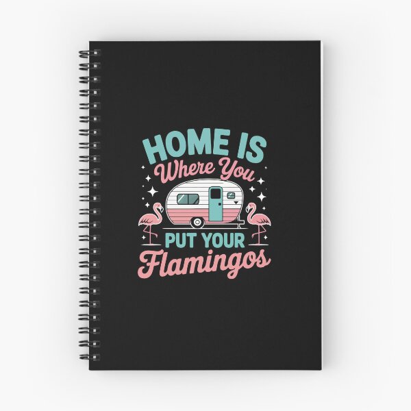 Item preview, Home is Where You Put Flamingos designed and sold by jkrphoto.