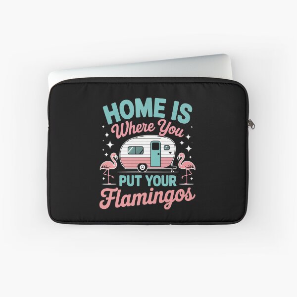 Item preview, Home is Where You Put Flamingos designed and sold by jkrphoto.
