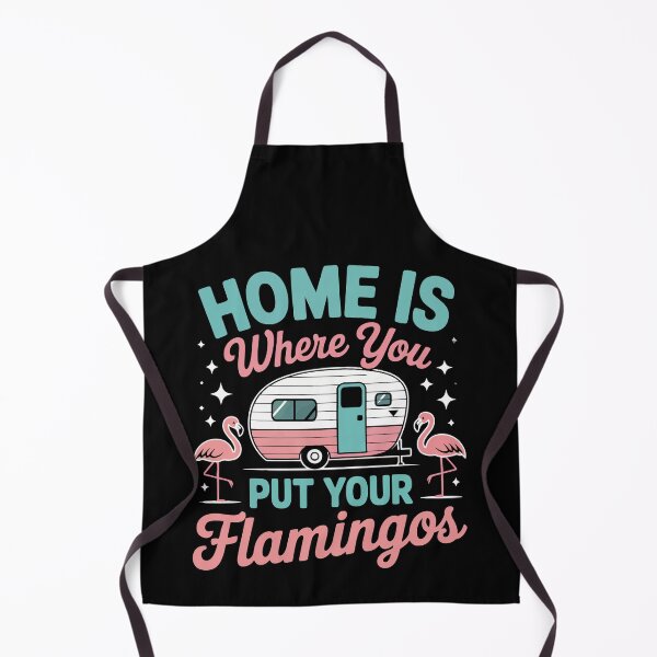 Item preview, Home is Where You Put Flamingos designed and sold by jkrphoto.