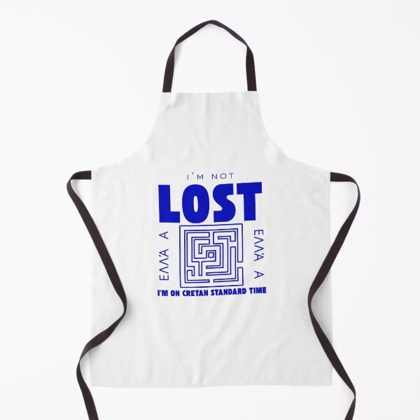 Item preview, I'm not lost I'm on cretan standard time (Crete Greece) designed and sold by Peerless-Prime.