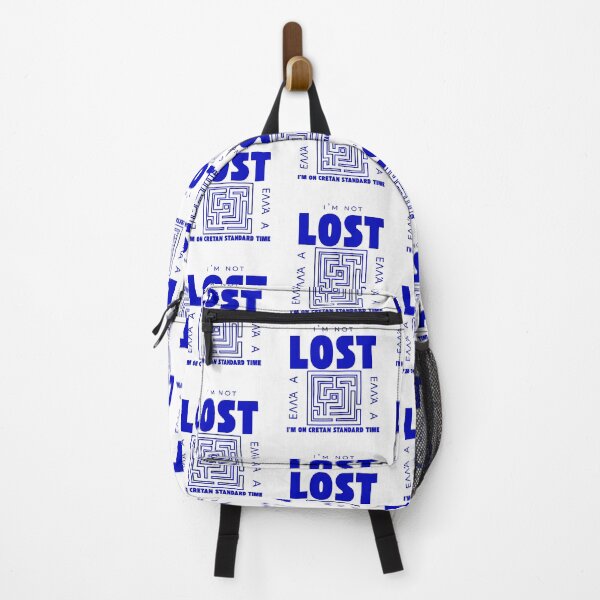 Item preview, I'm not lost I'm on cretan standard time (Crete Greece) designed and sold by Peerless-Prime.